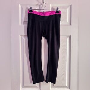 FREE W $50 PURCHASE - Black and Pink Athletic Leggings
